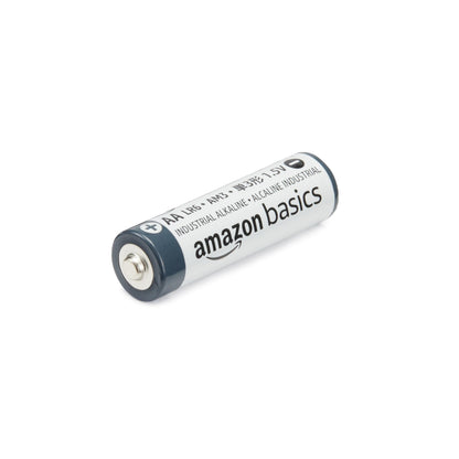 Amazon Basics 200-Pack AA Alkaline Industrial Batteries, 1.5 Volt, 5-Year Shelf Life