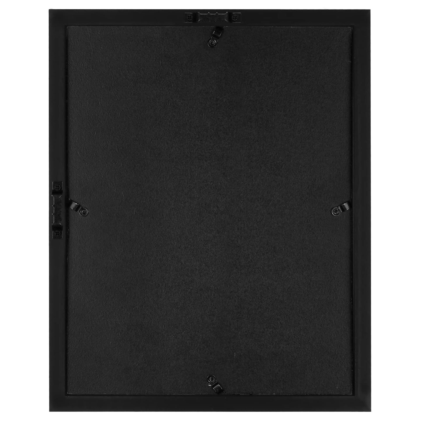 Americanflat 11x14 Shadow Box Frame with Shatter-Resistant Glass - Silhouette Collection - Large Shadow Box Display Case for Tabletop and Wall Display - Black with Soft Felt Back