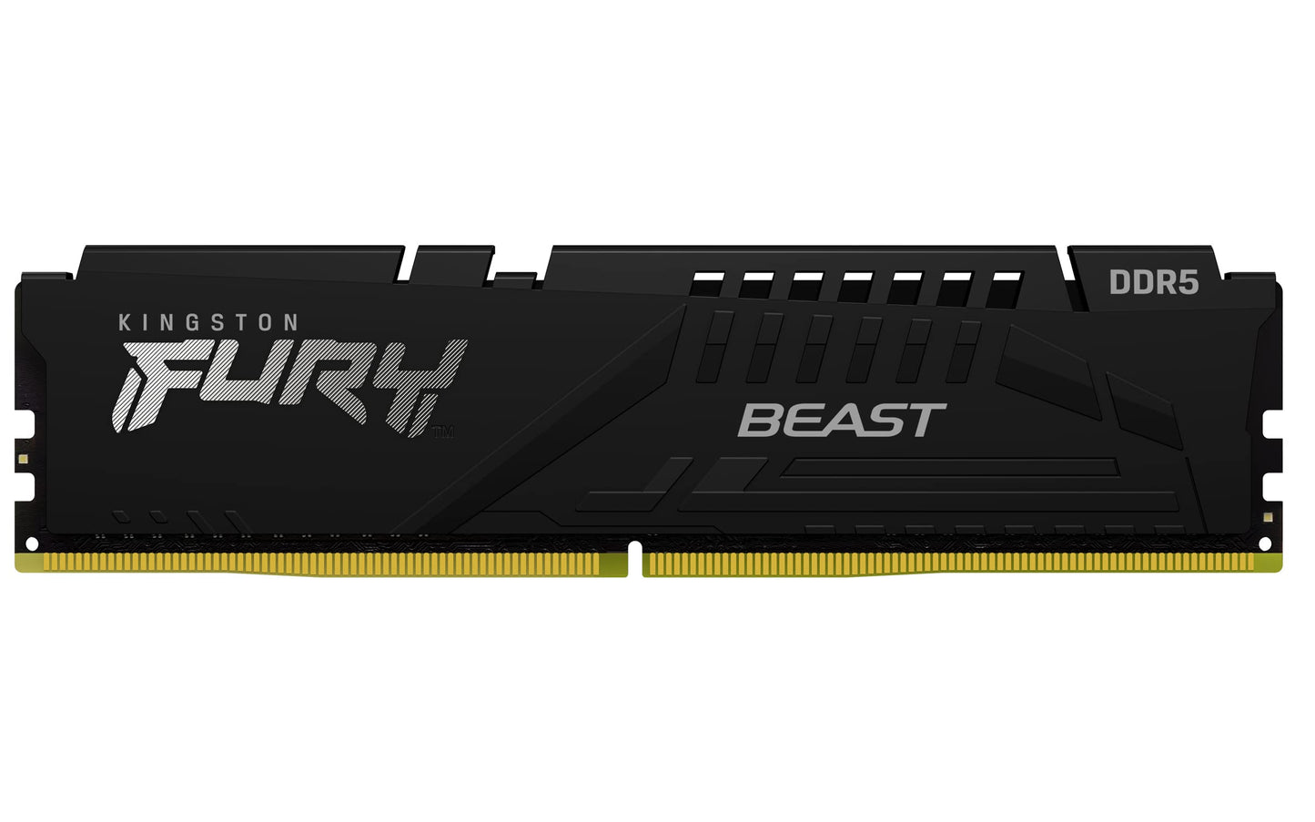 Kingston FURY Beast Black 16GB 5200MT/s DDR5 CL40 XMP 3.0 Ready Computer Memory (Kit of 2) KF552C40BBK2-16