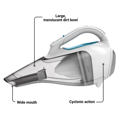BLACK+DECKER dustbuster Cordless Handheld Vacuum, Home and Car Vacuum (HHVI315JO42)