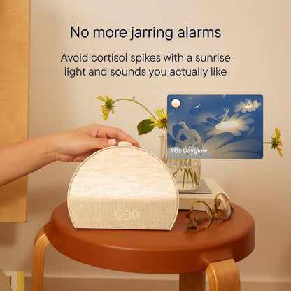 Hatch Restore 3 | Science-Backed Sleep Audio, Circadian Lighting (Greige)