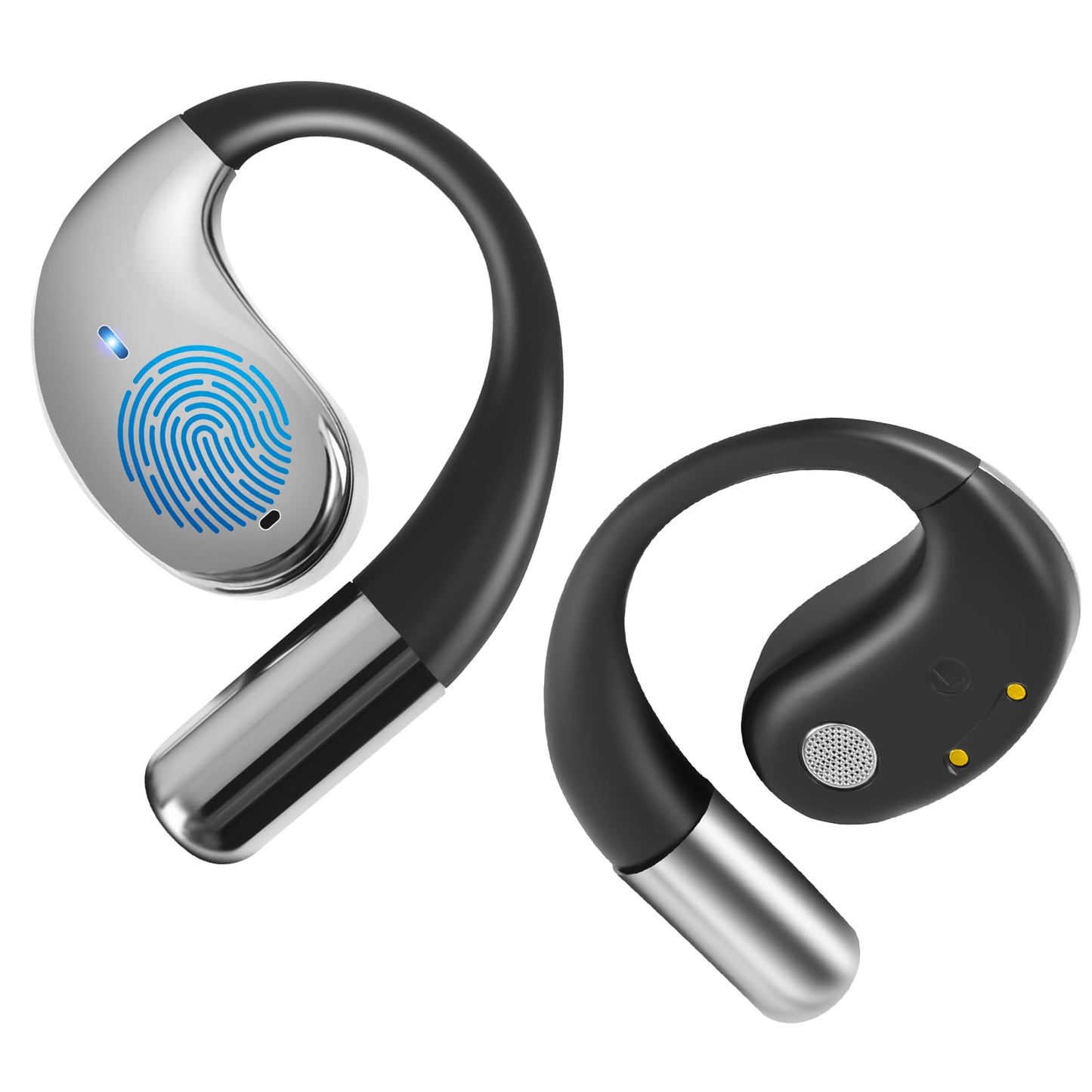 AI Translation Earbuds Real Time, 3-in-1 Translator Earbuds 144 Languages & Accents, Audifonos Traductores Inglés Español, Open Ear Wireless Ear Buds Bluetooth with Charging Case fit iOS & Android