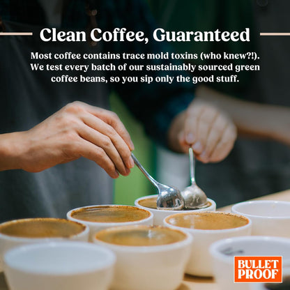 Bulletproof Original Medium Roast Whole Bean Coffee, 12 Ounces (Pack of 3), Clean Coffee Tested for Toxins, Packaging May Vary