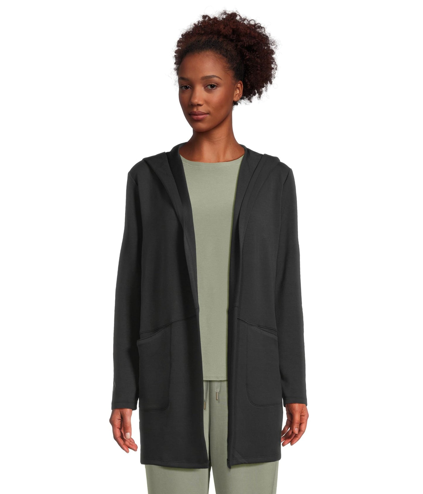 Skechers Women's Cozy Fit Skechluxe Elevate Hoodigan, Black