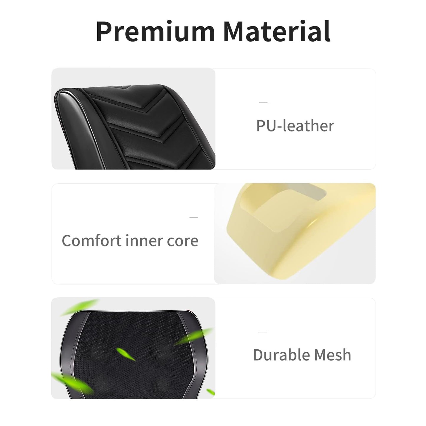 OMASSA Shiatsu Neck Massager with Heat, 3D Kneading Back Massage Pillow for Pain Relief, Massagers for Neck and Back, Shoulder, Leg, Gifts for Men Women Mom Dad, Stress Relax at Home Office and Car