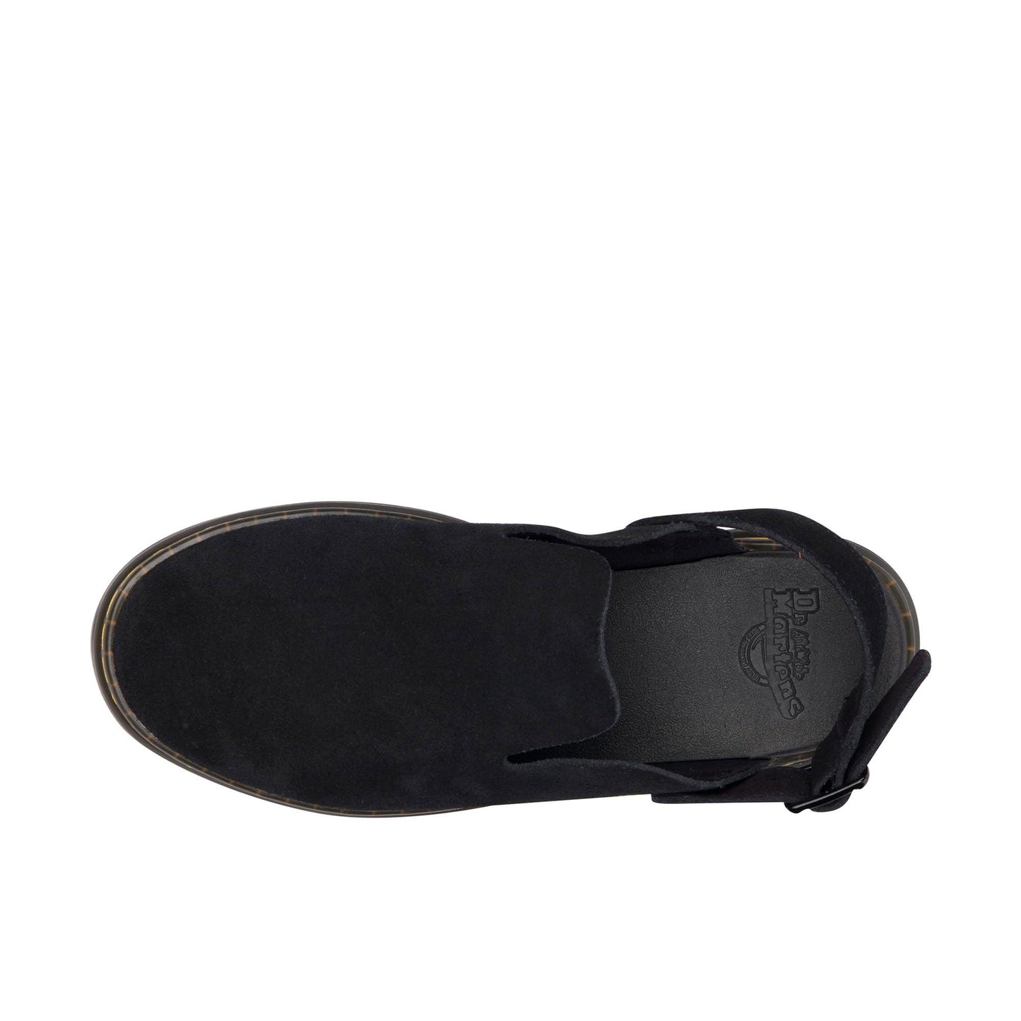 Dr. Martens Unisex Carlson Mule, Black E.H Suede Mb, 6 US Men