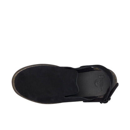 Dr. Martens Unisex Carlson Mule, Black E.H Suede Mb, 6 US Men