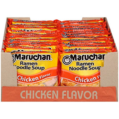 Maruchan Ramen Chicken, 3 Ounce (Pack of 24)