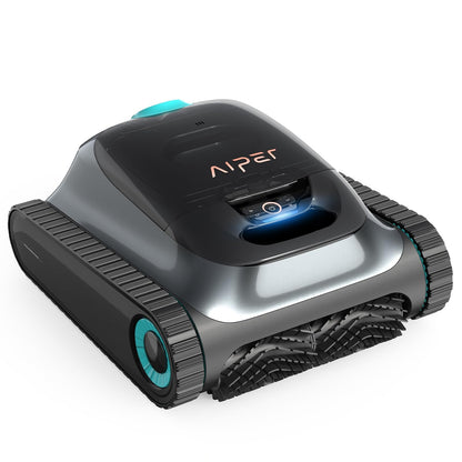 AIPER Scuba S1 Cordless Robotic Cleaner, Smart Navigation for Inground Pools up to 1,600 Sq.ft, Wall and Waterline Cleaning Vacuum