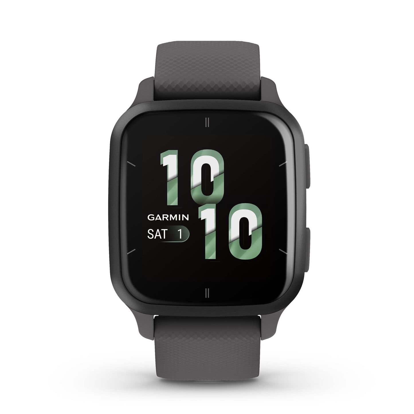 Garmin Venu® Sq 2 GPS Smartwatch, All-Day Health Monitoring, Long-Lasting Battery Life, AMOLED Display, Slate and Shadow Gray