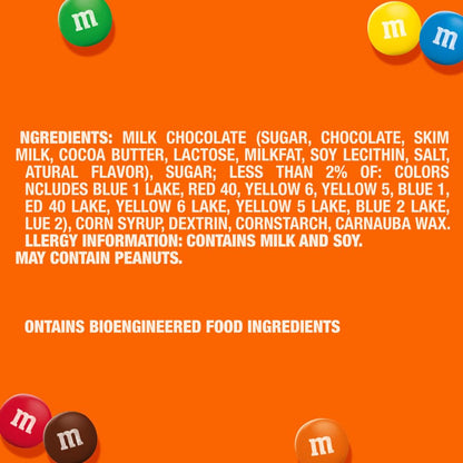 M&M'S MINIS Full Size Milk Chocolate Candy Bulk Pack, 1.08 Ounce (Pack of 24)