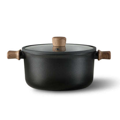 CAROTE Nonstick Soup Pot With Lid, 7.9Qt Non Stick StockPot Large Cooking Pot with Lid, Titanium - containing Soup Pot, Induction Compatible, PFOA/PFOS Free