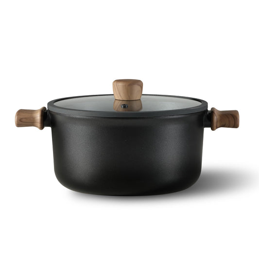 CAROTE Nonstick Soup Pot With Lid, 7.9Qt Non Stick StockPot Large Cooking Pot with Lid, Titanium - containing Soup Pot, Induction Compatible, PFOA/PFOS Free