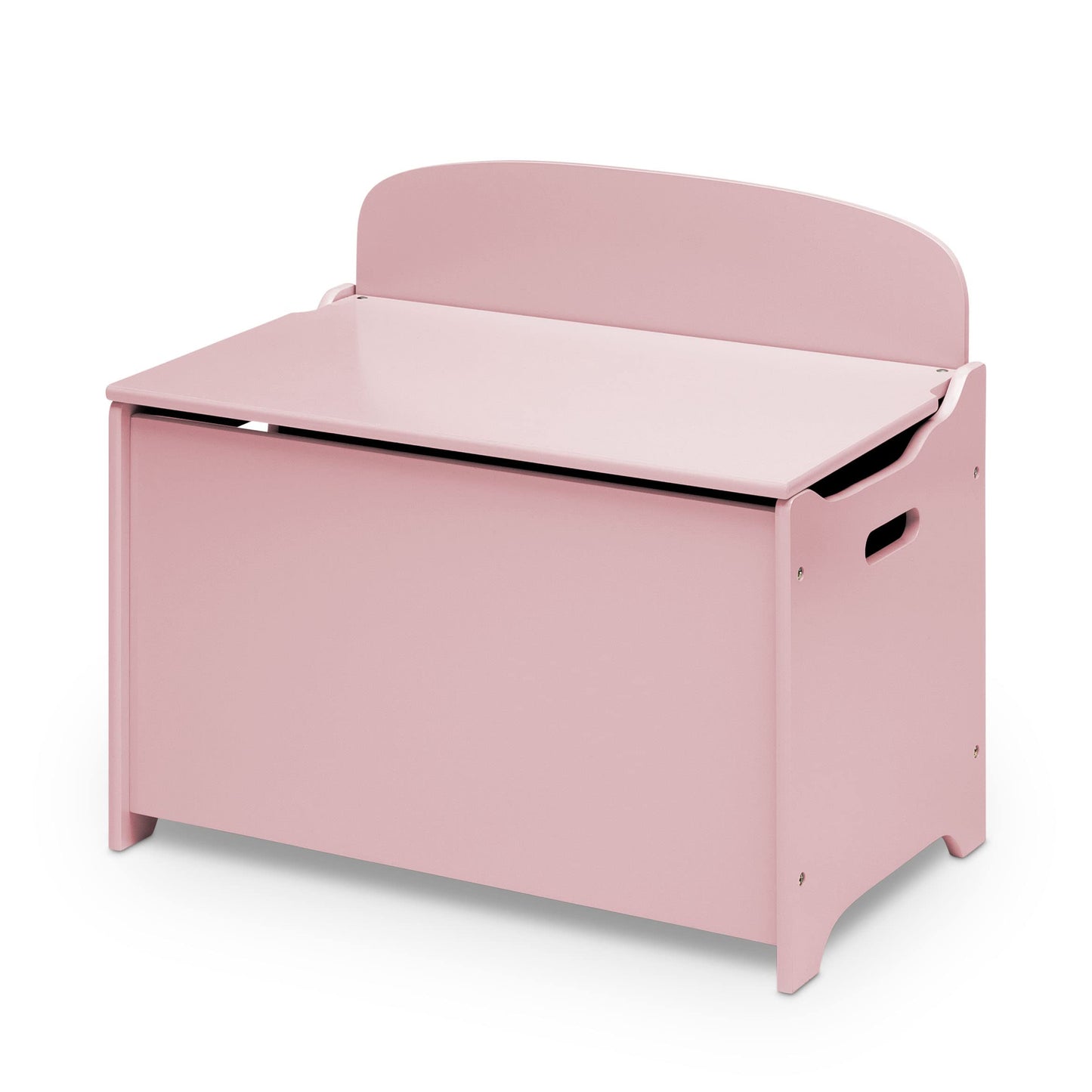 Delta Children MySize Deluxe Toy Box, Dusty Rose