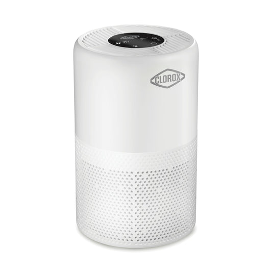 Clorox Turbo Air Purifiers for Home, True HEPA Filter, Quickly Cleans Medium Rooms Up to 1,000 Sq Ft, Reduces 99.9% of Mold, Viruses, Wildfire Smoke, Allergens, Pet Allergies, Dust, Whisper Quiet