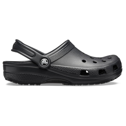 Crocs Unisex-Adult Classic Clog, Clogs for Women and Men, Black, 8 Women/6 Men