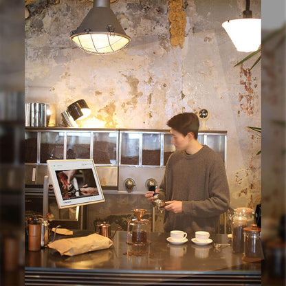 LG 27-Inch Class StanbyMe 1080p-Portable Touch-Screen-Monitor 27ART10AKPL, Built-in Battery, Full Swivel Rotation, 60Hz Refresh Rate, Calming Beige