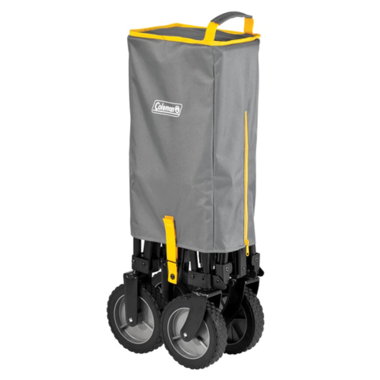 Coleman Portable Folding Utility Wagon with 5 Cubic Feet of Space & Reinforced Bottom Great for Camping Groceries Home Projects or Going to the Park & Beach Supports up to 150lbs