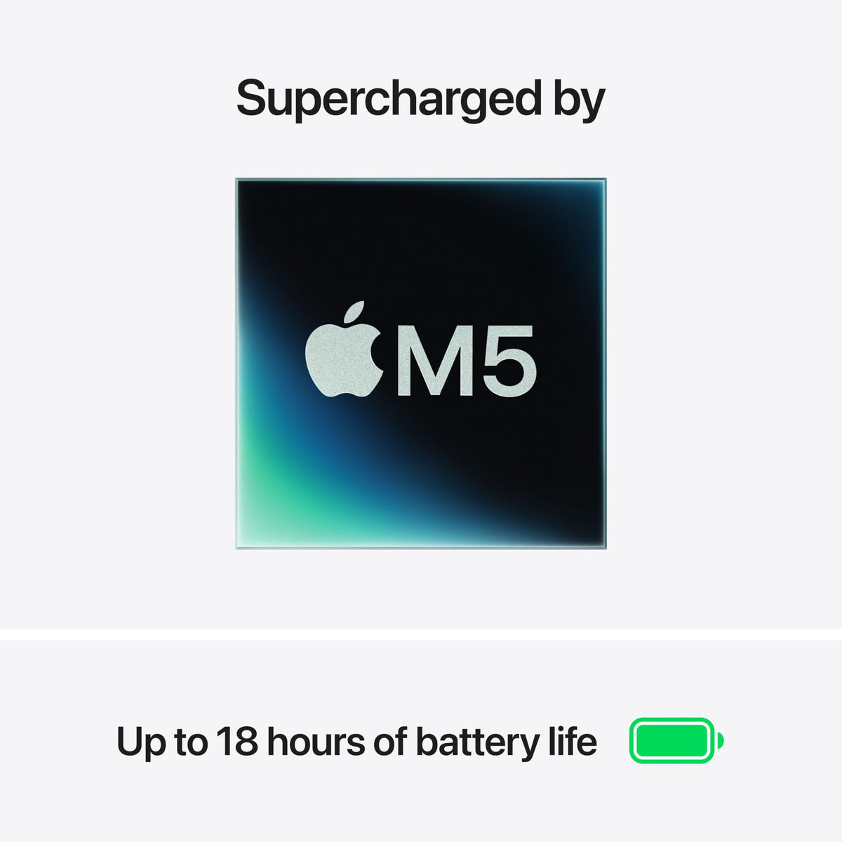 Apple 2026 MacBook Air 13-inch Laptop with M5 chip: Built for AI, 13.6-inch Liquid Retina Display, 16GB Unified Memory, 1TB SSD, 12MP Center Stage Camera, Touch ID, Wi-Fi 7; Silver