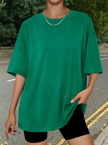 Trendy Queen Womens Oversized St Patricks Day Shirt Fashion Workout Plus Size Tops Short Sleeve Gym Clothes 2026 Green M