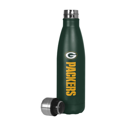 FOCO Green Bay Packers NFL Wordmark Chill Water Bottle