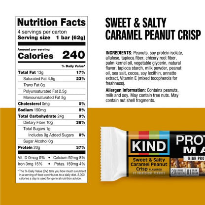 KIND Protein MAX and ZEROg Added Sugar Bundle Pack, High Protein Bars, Keto Snacks, (6) Protein MAX (6) Zero Added Sugar Bars, 4 Flavors, 12 Count Pack