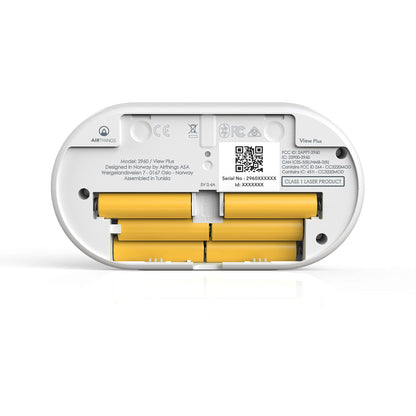 Airthings 2960 View Plus - Battery Powered Radon & Air Quality Monitor (PM, CO2, VOC, Humidity, Temp, Pressure)