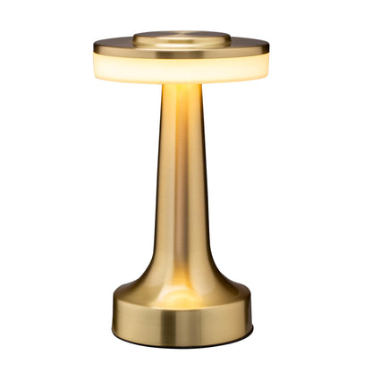 O’Bright Portable LED Table Lamp with Touch Sensor, 3-Levels Brightness, Rechargeable Battery Up to 48 Hours Usage, Night Light for Kids Nursery, Nightstand Lamp, Bedside Lamp (Gold)