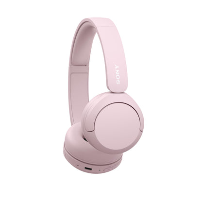 Sony WH-CH520 Wireless Headphones Bluetooth On-Ear Headset with Microphone, Pink