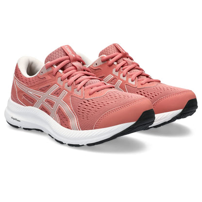 ASICS Women's Gel-Contend 8 Running Shoes, 9, Light Garnet/Pure Aqua