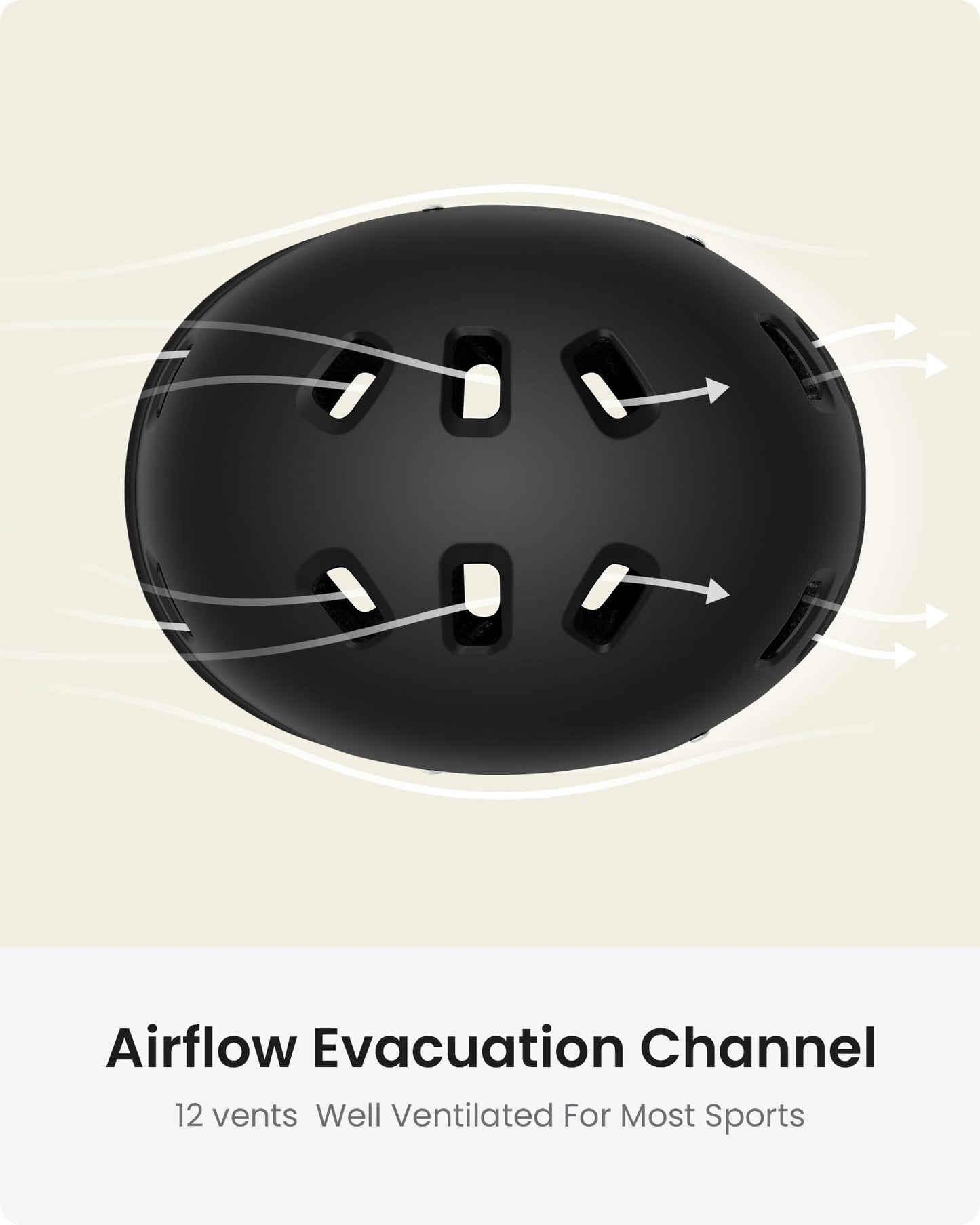 OutdoorMaster Skateboard Cycling Helmet - Two Removable Liners Ventilation Multi-Sport Scooter Roller Skate Inline Skating for Kids, Youth & Adults