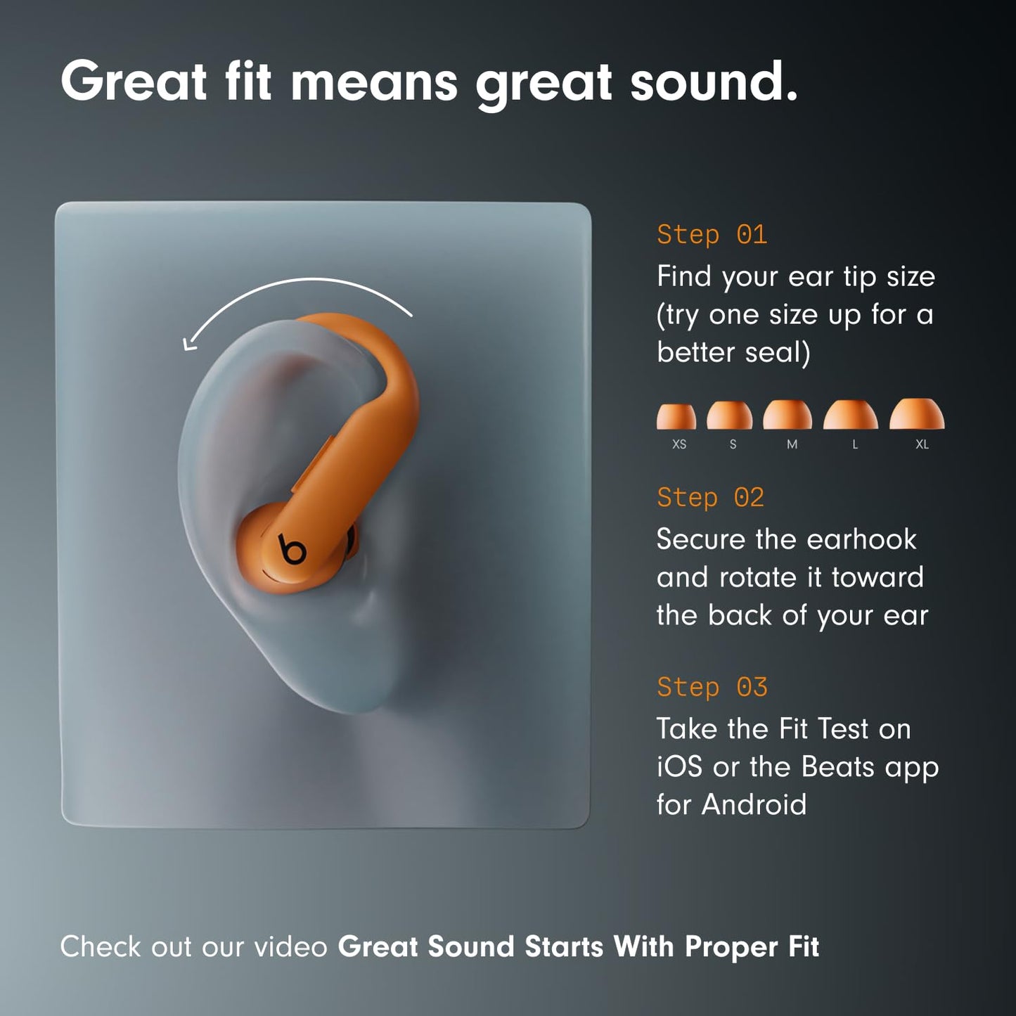 Beats Powerbeats Pro 2 Wireless Bluetooth Earbuds - Noise Cancelling, Heart Rate Monitor, IPX4, Up to 45H Battery & Charging Case, Works with Apple & Android - Hyper Purple