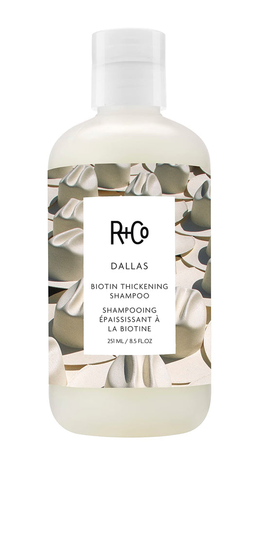 R+Co Dallas Biotin Thickening Shampoo | Thickens, Nourishes + Strengthens | Vegan + Cruelty-Free | 8.5 Oz