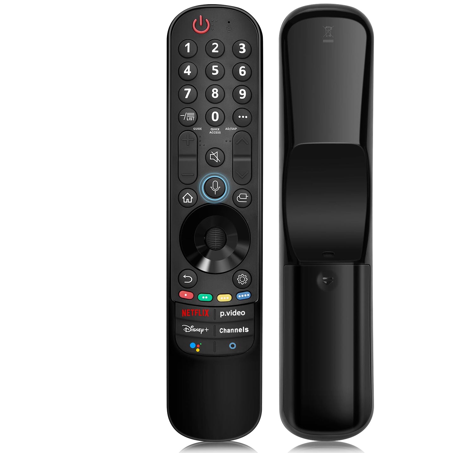 Magic Remote for LG-Smart-TV-Remote-Control-Replacement with Pointer and Voice Function,Compatible with LG 2021/2022/2023/2024 UHD OLED QNED NanoCell 4K 8K Smart TV