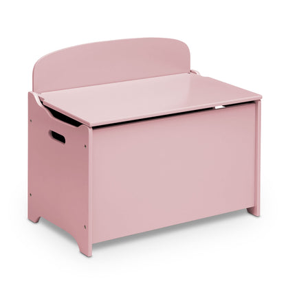 Delta Children MySize Deluxe Toy Box, Dusty Rose