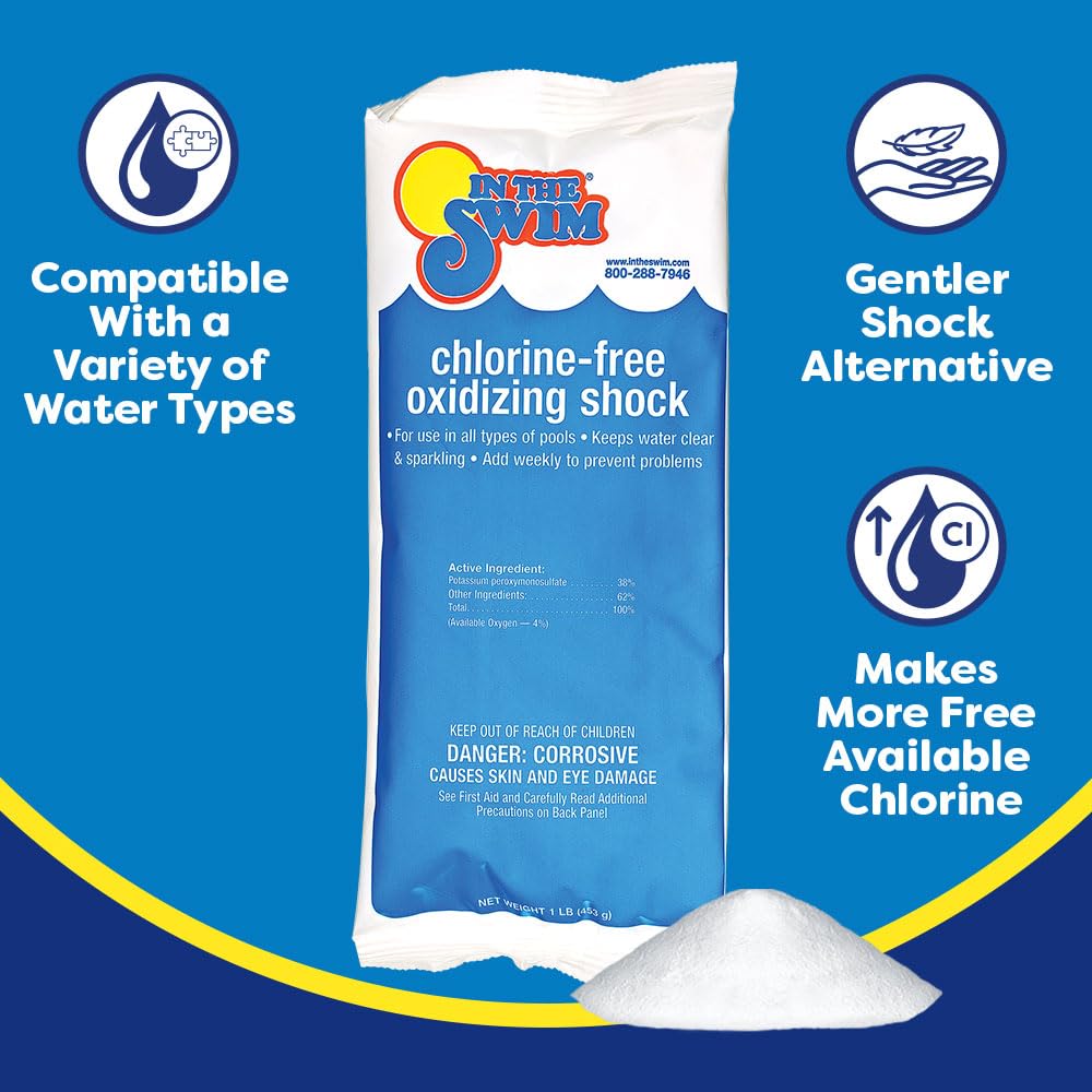 In The Swim Pool Closing Kit - Winterizing Chemicals for Above Ground and In-Ground Pools - Up to 7,500 Gallons