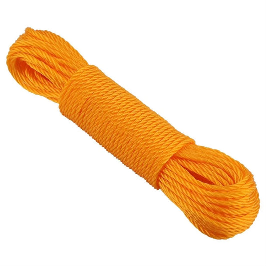 ANGGREK 20m Nylon Rope Lines Cord Clothesline Garden Camping Outdoors,20m Nylon Rope,Nylon Lines