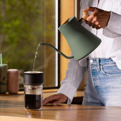 Fellow Stagg EKG Pro Gooseneck Electric Kettle, Brew Timer, 0.9 Liter