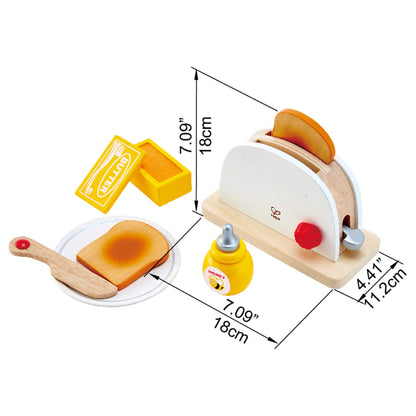 (Multicolor) - Hape International Hape E3148 - Pop Up Toaster Set, 3+ years