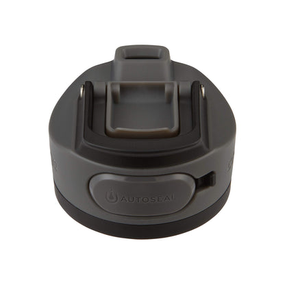 Contigo Cortland Chill 2.0 Vacuum-Insulated Stainless Steel Water Bottle Spill-Proof Sip Technology Interchangeable Lid 24oz Steel/Licorice Perfect for Fitness Travel Everyday Use