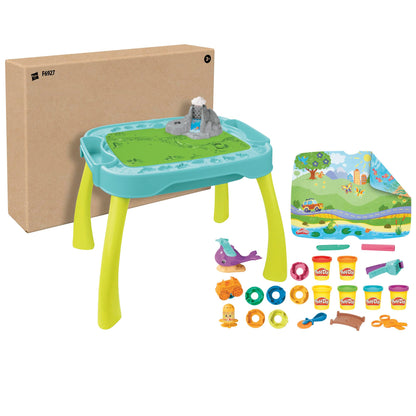 Play-Doh All-in-One Creativity Starter Station Activity Table, Preschool Toys for 3 Year Old Boys & Girls & Up, Starter Sets