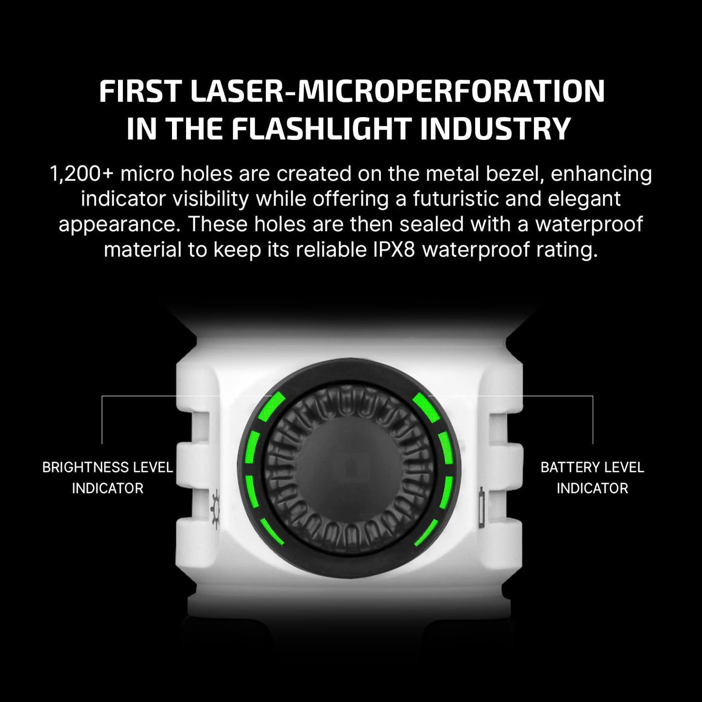 OLIGHT Seeker 4 Pro Rechargeable Flashlights, 4600 Lumens High Powerful Bright LED Light with USB C Holster, Waterproof IPX8 for Emergencies, Camping, Searching(White)