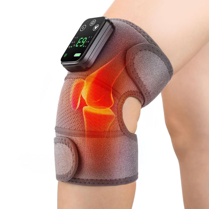 NORTHERN BROTHERS Massager for Knee Pain Relief, Knee Heating Pad for Knees to Keep Warms, Heated Knee Brace Wraps for Elbow and Shoulder Relief