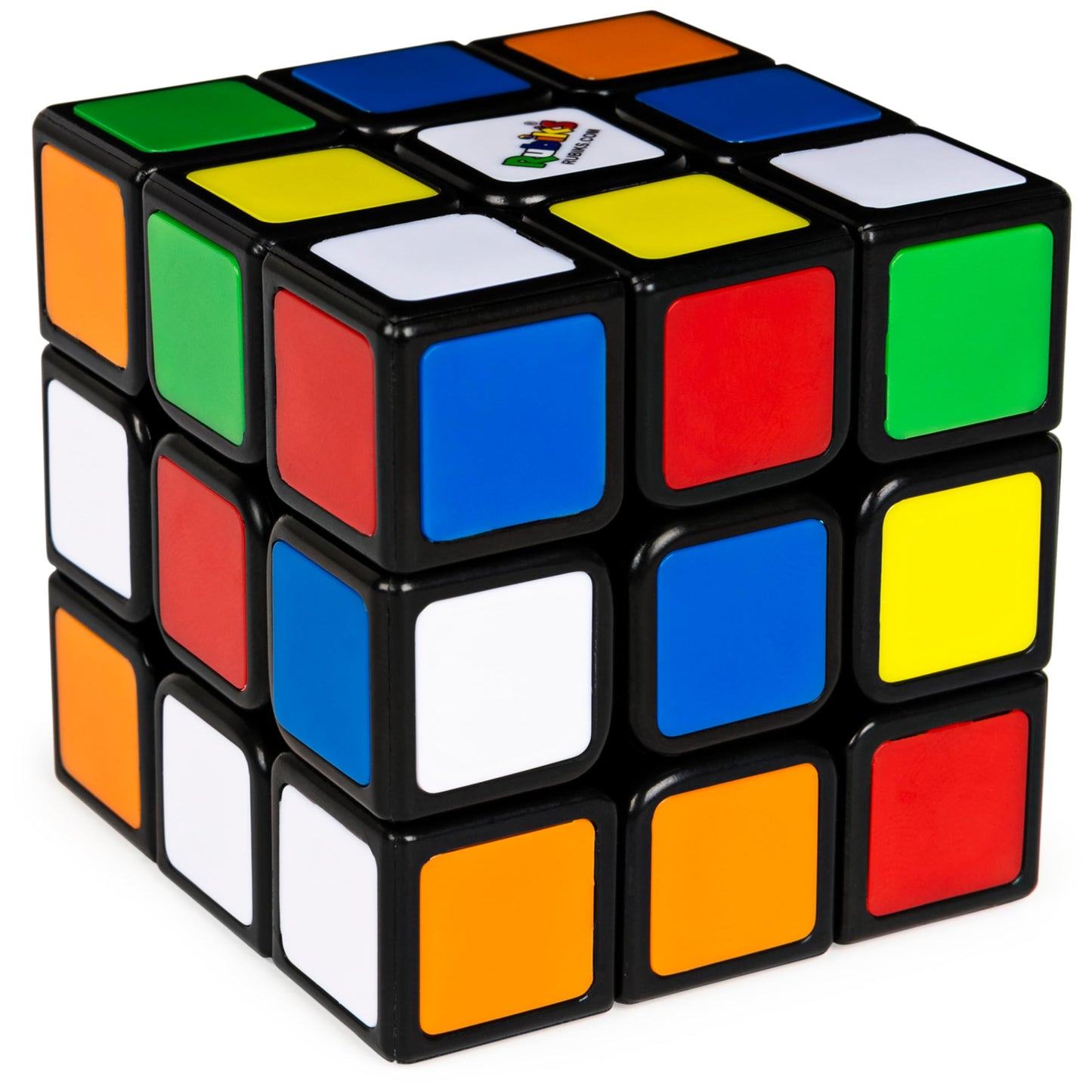 Rubik's Cube, The Original 3x3 Cube 3D Puzzle Fidget Cube Stress Relief Fidget Toy Brain Teasers Travel Games for Adults and Kids Ages 8+