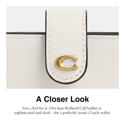 Coach Women's Essential Multi Card Holder Accessory-Travel Wallet, B4/Chalk