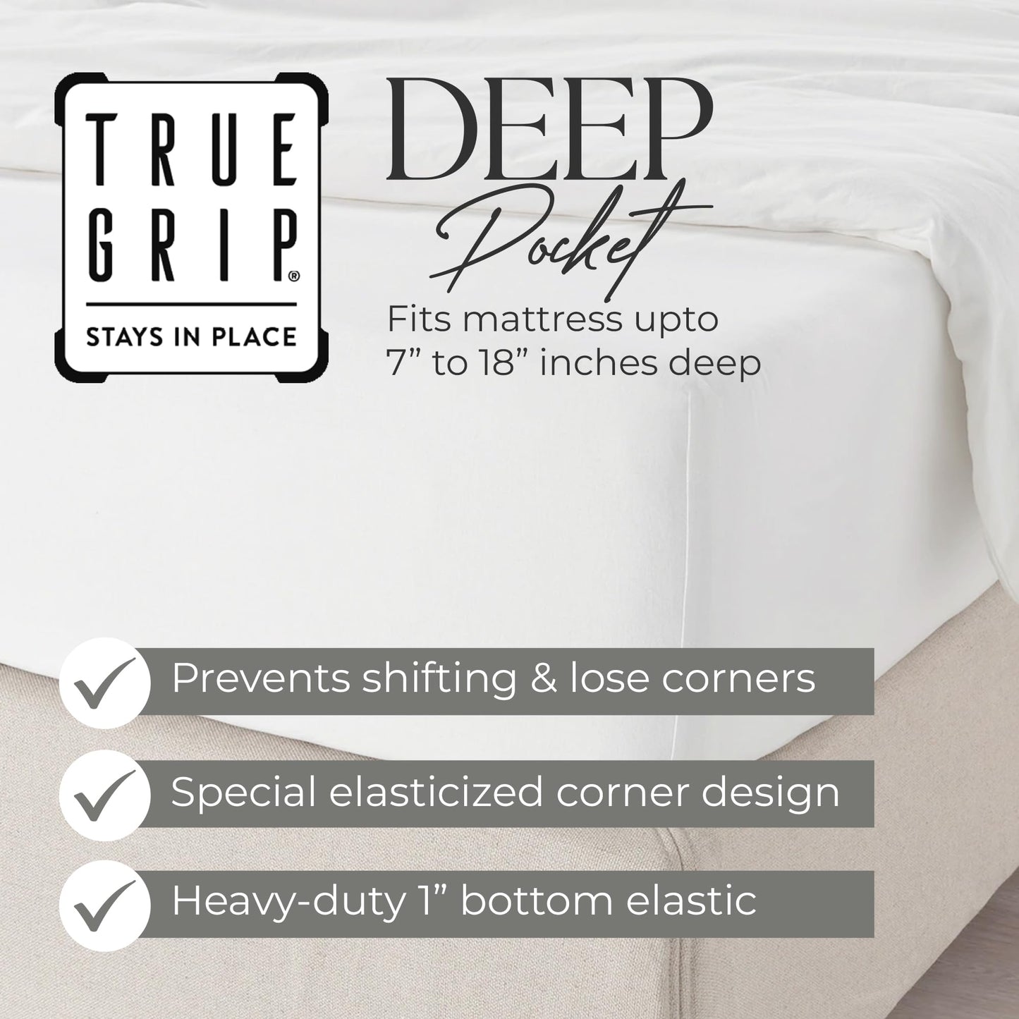 SUPREME ELEGANCE 600 Thread Count Queen Bed Sheets Sky Blue, Cotton Rich Sateen Weave Easy Care Bed Sheet, Ultra Soft & Silky Durable Deep Pocket Sheets (1 Flat Sheet, 1 Fitted Sheet & 2 Pillowcases)
