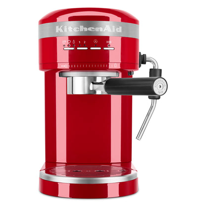 KitchenAid Metal Semi-Automatic Espresso Machine - KES6503, Empire Red