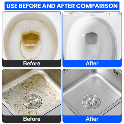 6 Pack Pumice Stone Toilet Bowl Cleaner, Pumice Stone for Cleaning, Powerfully Cleans Toilets, Bathtubs, Grills, Swimming Pools, Sinks