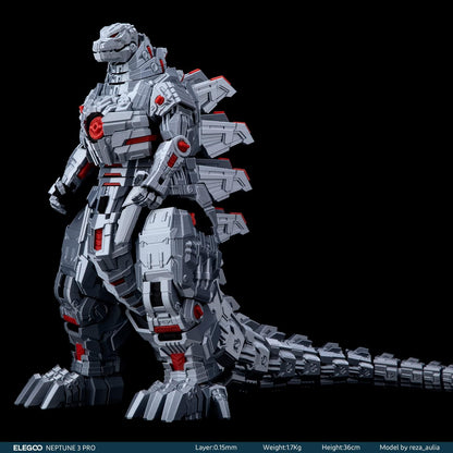 ELEGOO Neptune 3 Pro 3D Printer, Quick Assembly with Auto Leveling, Direct Drive Extruder, PEI Flexible Platform and Removable Touchscreen, 8.85x8.85x11 inch Printing Size