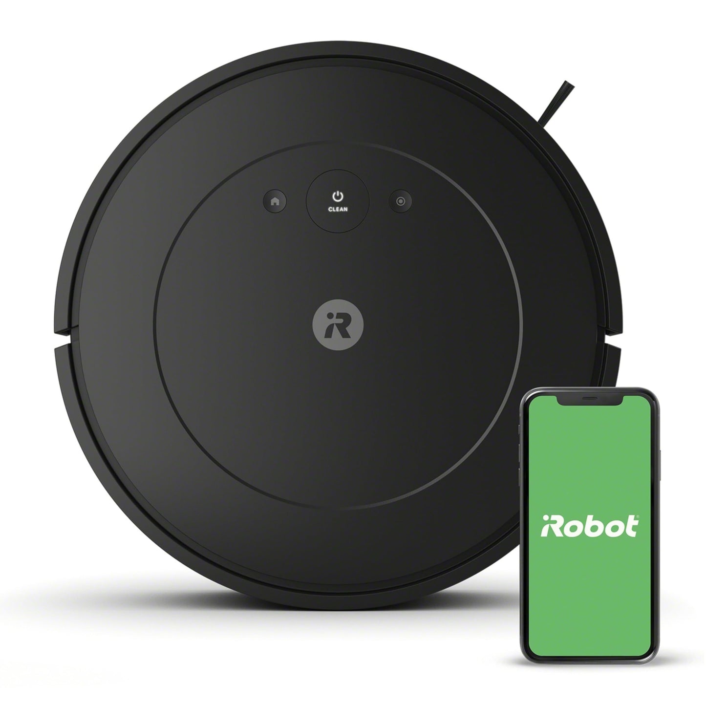 iRobot Roomba Vac Robot Vacuum (Q011) - Power-Lifting Suction, Alexa, Quieter Cleaning Mode, Multi-Surface Cleaning, Cleans in Neat Rows, Easy to use, Self-Charging